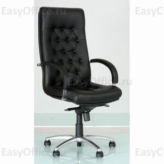 Кресло офисное FIDEL LUX steel chrome (Фидель люкс стил хром)