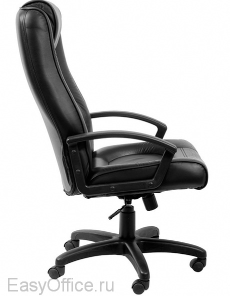 кресло для руководителя T-9906AXSN кожа чёрная