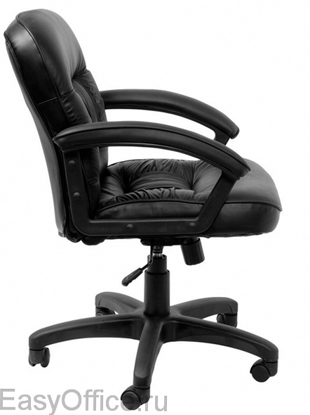 Кресло для руководителя T-9908AXSN-Low чёрная кожа