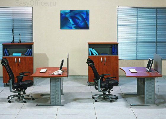 Расположение столов в офисе BERLIN